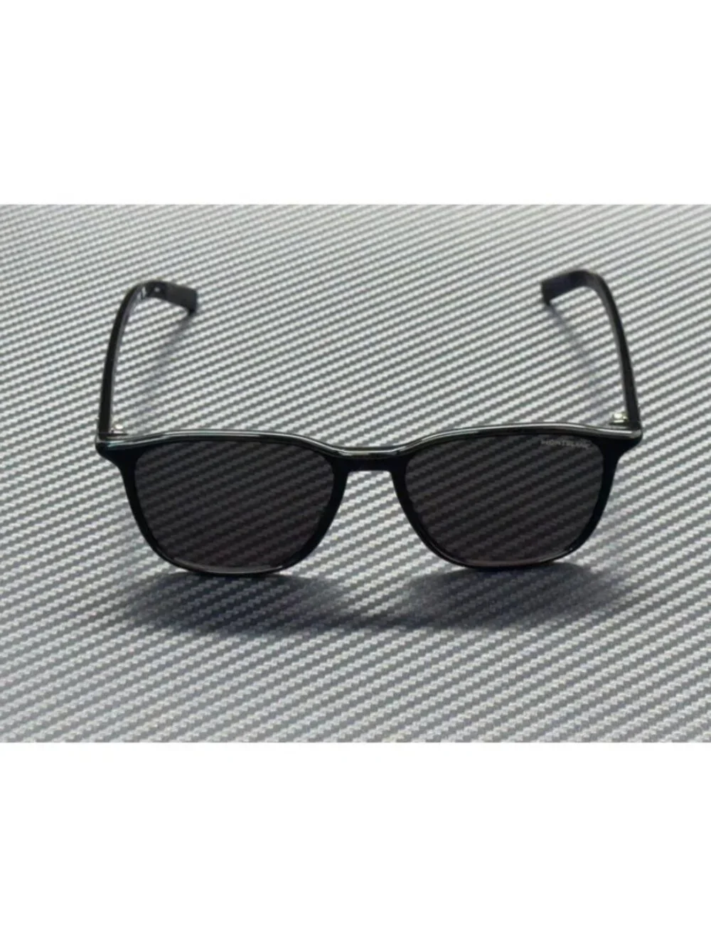 New Montblanc Men Black Sunglasses 53-17-145